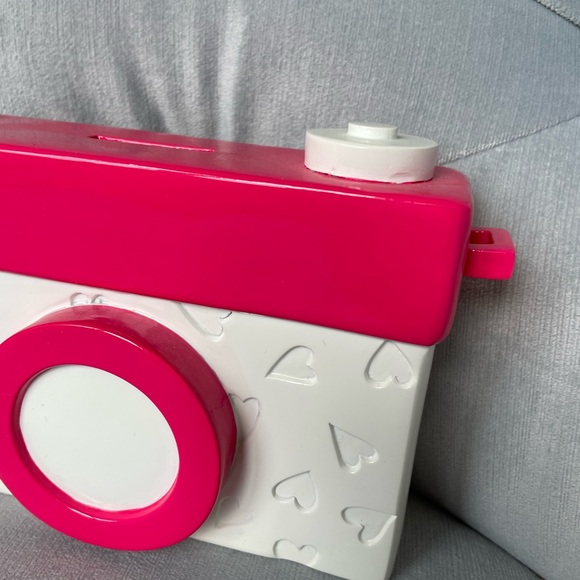 Pottery Barn Teen Pink Camera Bank - Picture 4 of 9